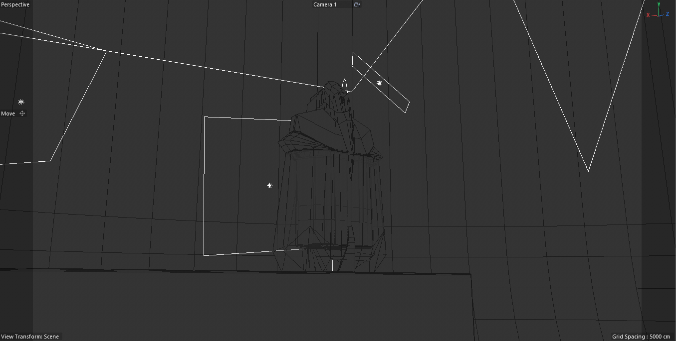 Wireframe Scene